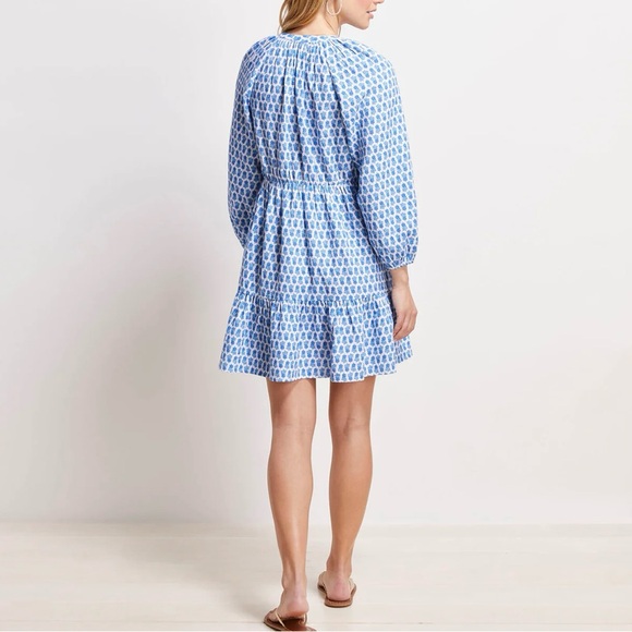 Vineyard Vines Seastitch Block Print Floral gauze dress - New without tags - Picture 5 of 7